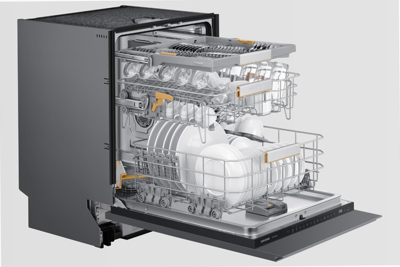 Lavastoviglie Samsung Sliding DW60CG880I00ET A Bianco Incasso