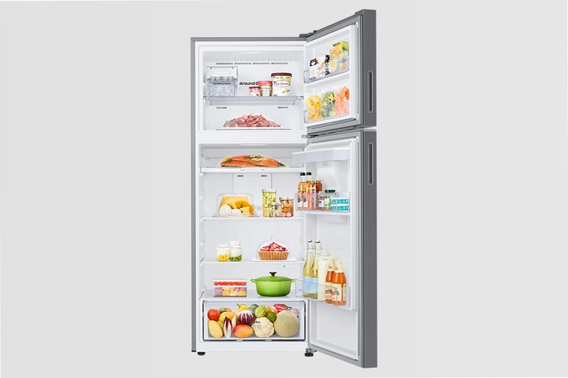 Frigorifero Doppia Porta Samsung EcoFlex AI 462L RT47CG6726S9 Silver | Samsung Italia Argento