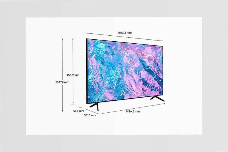 Crystal UHD 4K CU7190 2023 - TV 75 pollici 75" LED