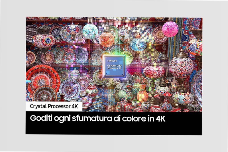 Crystal UHD 4K CU7190 2023 - TV 75 pollici 75" LED