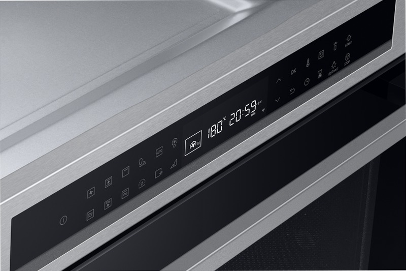 Forno Compatto Combi Steam NQ5B4363EBS | Samsung IT 50 A Nero Incasso