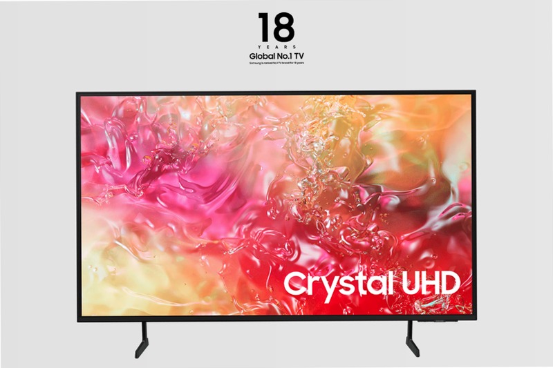 2024 DU7000 43" Crystal UHD TV Nero 4K