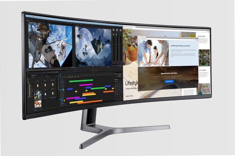 Monitor Gaming Serie CRG9 da 49" 48.8" Nero VA 5120 x 1440