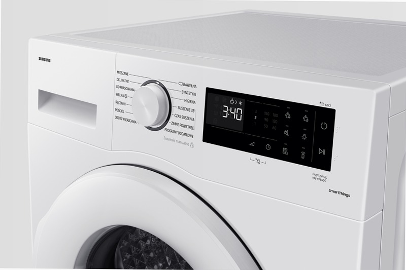 Asciugatrice Samsung Crystal EcoDry 9 Kg 9kg C Bianco
