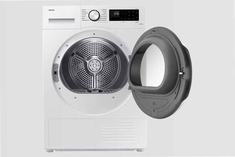 Asciugatrice Samsung Crystal EcoDry 9 Kg 9kg C Bianco