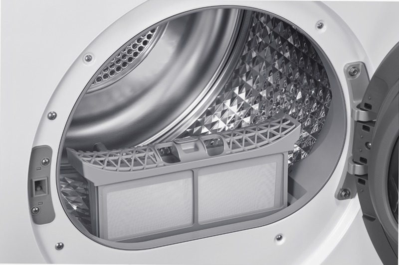 Asciugatrice Samsung Crystal EcoDry 9 Kg 9kg C Bianco
