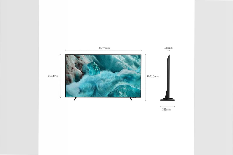 Samsung Q7F4 75" QLED Vision AI TV Nero 75" 4K QLED