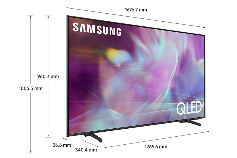 TV QLED 4K 75" Q60A (2021)