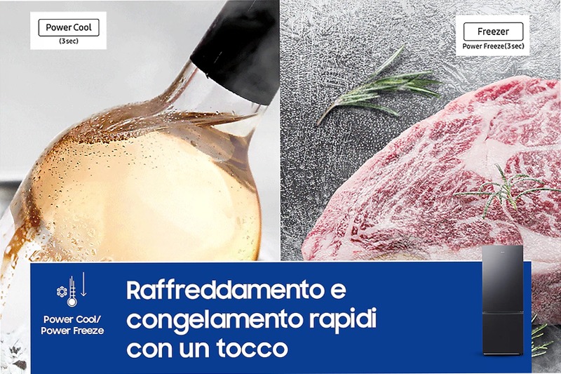 Frigorifero Combinato Samsung F1RST 75 AI Nero A
