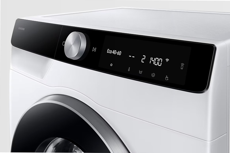 Lavatrice Samsung AI Control Ecodosatore Slim 9Kg Bianco