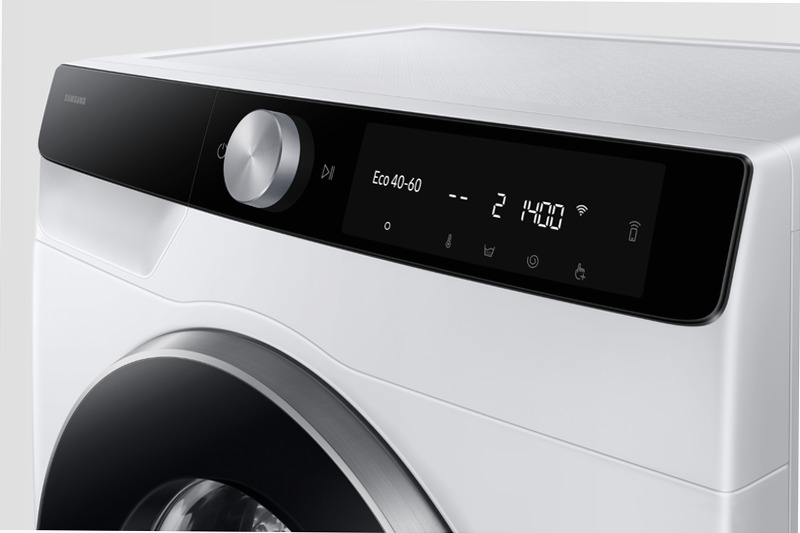 Lavatrice Samsung AI Control Ecodosatore Slim 9kg Bianco