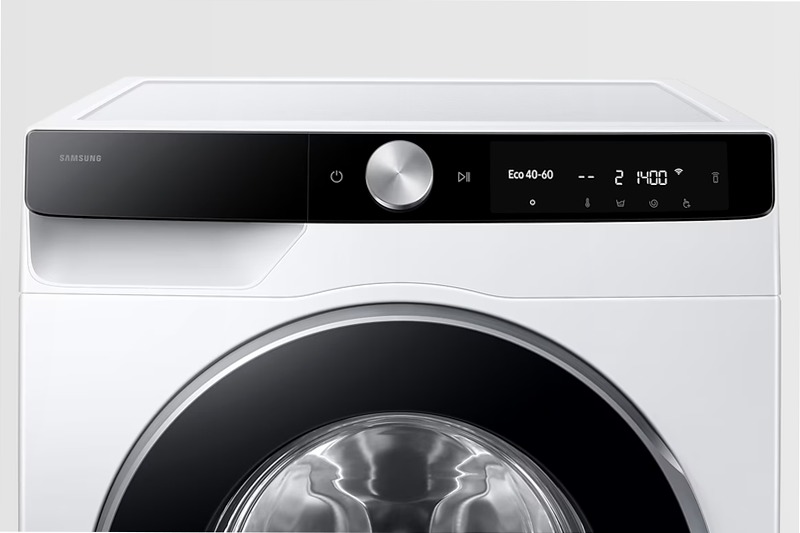 Lavatrice Samsung AI Control Ecodosatore Slim 9Kg Bianco