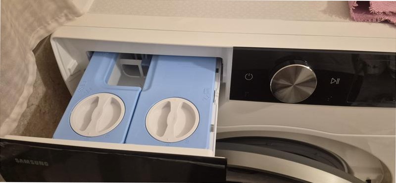 Lavatrice Samsung AI Control Ecodosatore Slim 9Kg Bianco