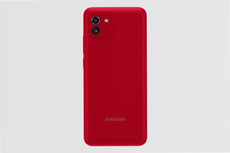 Galaxy A03 - Smartphone con Display e Fotocamera Potenti 4GB Rosso
