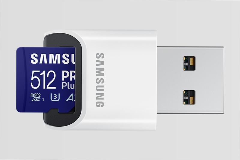 PRO Plus microSD 512GB - Velocità e Protezione per le Tue Emozioni
