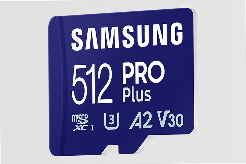 PRO Plus microSD 512GB - Velocità e Protezione per le Tue Emozioni