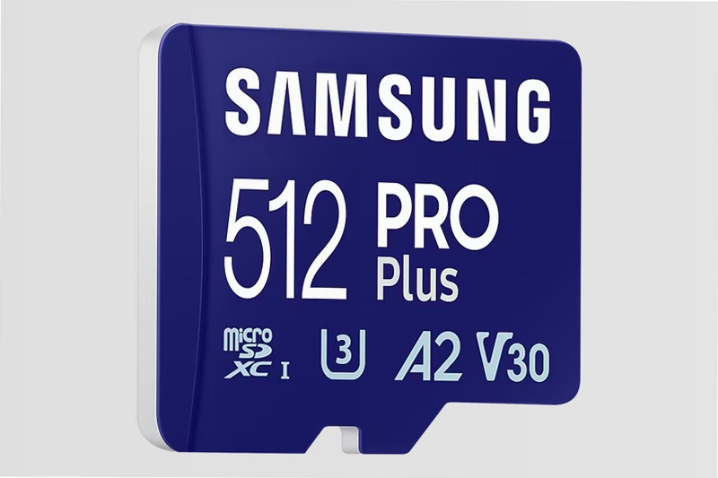 PRO Plus microSD 512GB - Velocità e Protezione per le Tue Emozioni