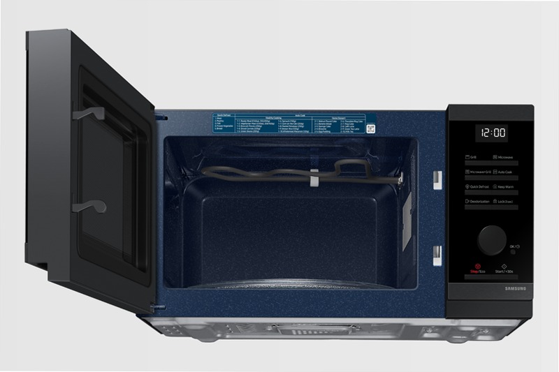 Microonde Samsung Grill MW4000D - Cottura Croccante e Semplice Nero 23