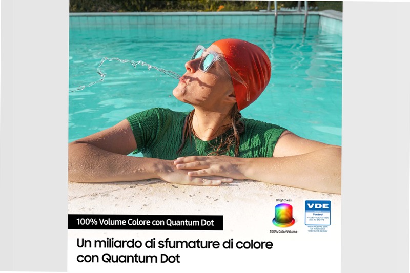 QLED 43'' Q60D - Sperimenta la Perfezione Grigio 4K LED