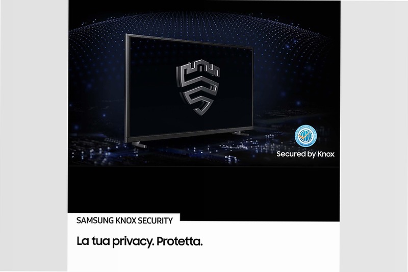 2025 Q7F4 75 pollici 4K QLED Samsung Vision AI TV Nero