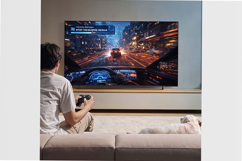 55" Mini LED M80H 4K Vision AI Smart TV Nero