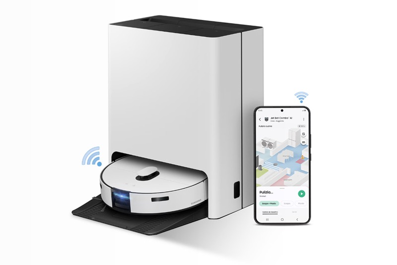 Robot Aspirapolvere Samsung Jet Bot Combo™ AI VR7MD97714G/WA 70w