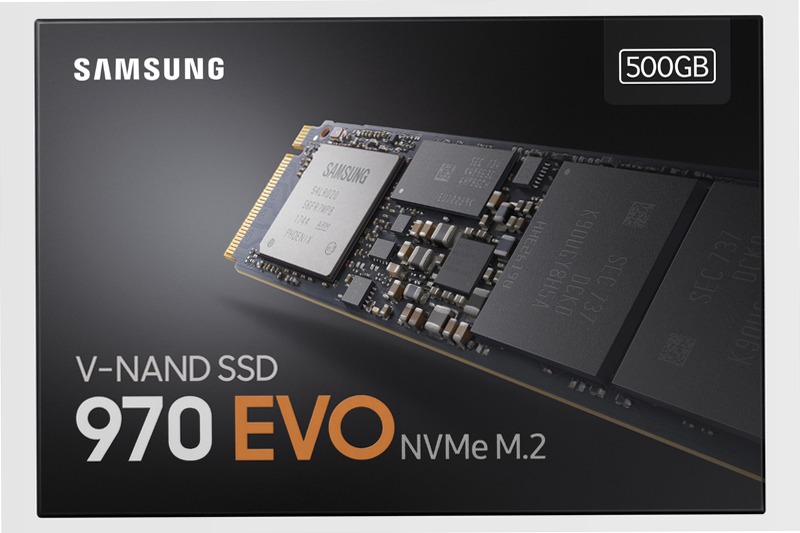 Samsung SSD 970 EVO M.2 NVMe 500GB 500GB