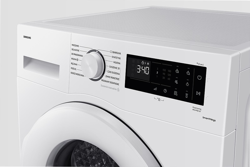 Asciugatrice Samsung Crystal EcoDry 9 Kg - Asciugatura Efficace e Economica 9kg C Bianco