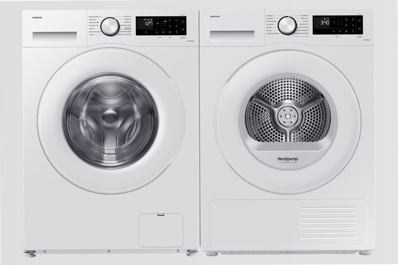 Asciugatrice Samsung Crystal EcoDry 9 Kg 9kg A Bianco