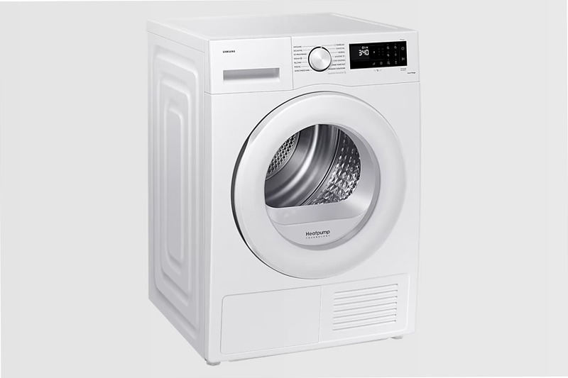 Asciugatrice Samsung Crystal EcoDry 9 Kg - Asciugatura Efficace e Economica 9kg C Bianco