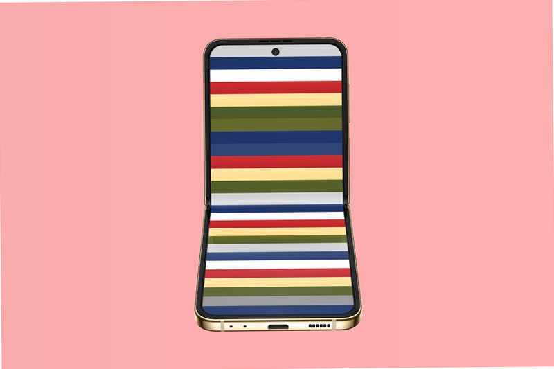 Galaxy Z Flip4 Bespoke Edition (Yellow Front Color) Giallo 8GB Bianco