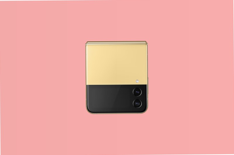 Galaxy Z Flip4 Bespoke Edition (Yellow Front Color) Giallo 8GB Bianco