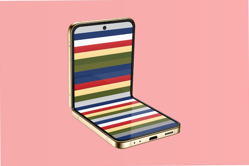 Galaxy Z Flip4 Bespoke Edition (Yellow Front Color) Giallo 8GB Bianco