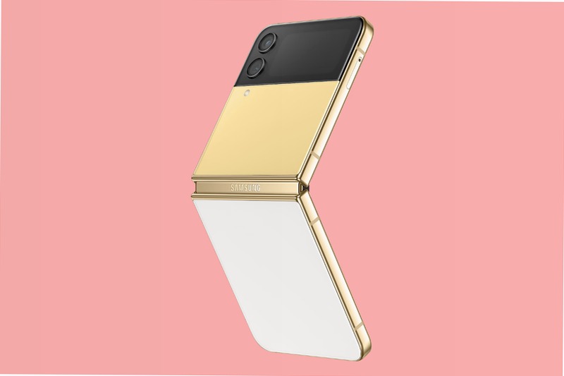 Galaxy Z Flip4 Bespoke Edition (Yellow Front Color) Giallo 8GB Bianco