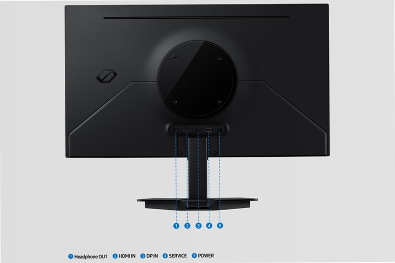 27 inch QHD 180Hz Odyssey OLED G5 G50SF Gaming Monitor | Samsung 27" QD-OLED Nero