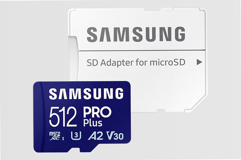 PRO Plus microSD 512GB - Velocità e Spazio per la Tua Vita in Movimento