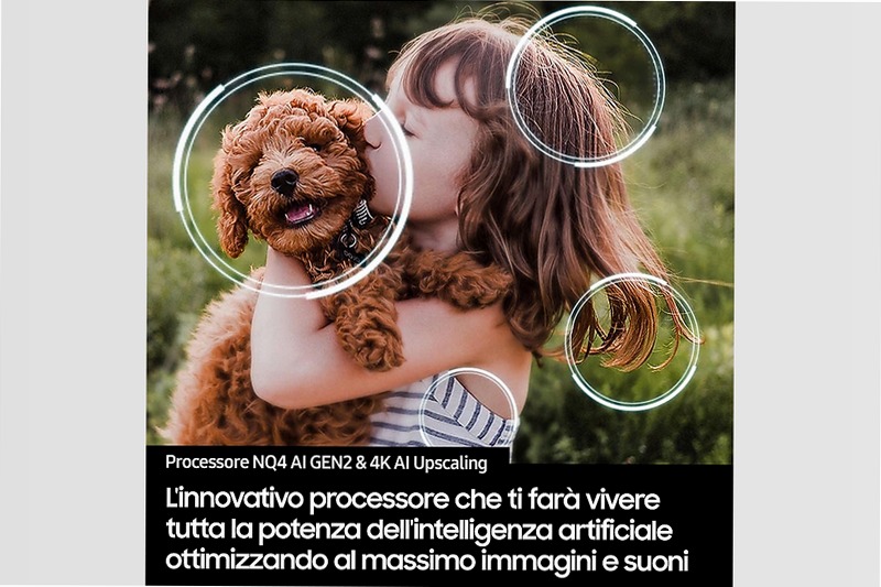 65" Neo QLED QN70F 4K Vision AI Smart TV Nero