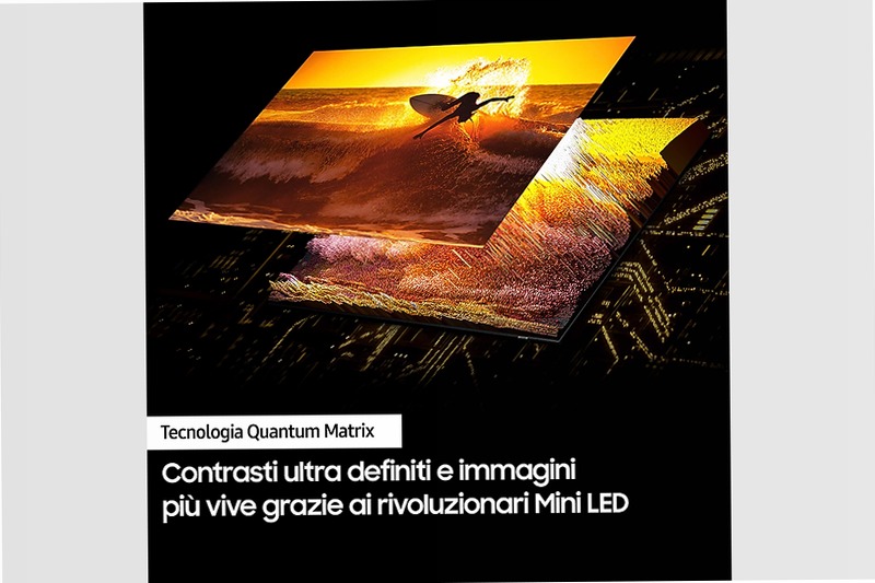 Neo QLED 4K 55" QN85D TV Argento