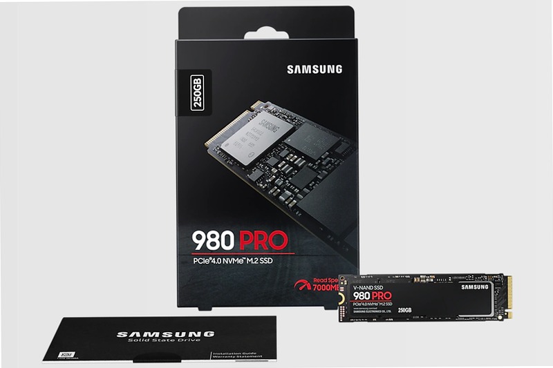 980 PRO NVMe M.2 SSD 250GB - Velocità e Performance Interno