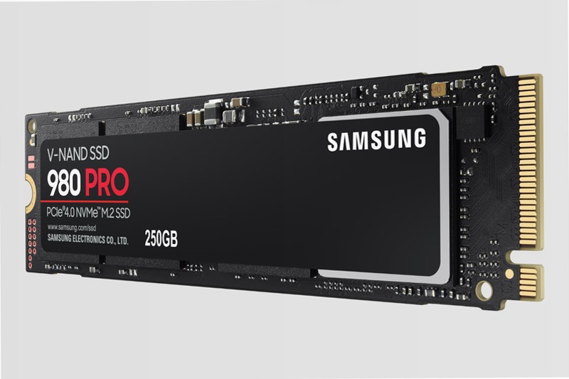 980 PRO NVMe M.2 SSD 250GB 7000MB/s 7000MB/s