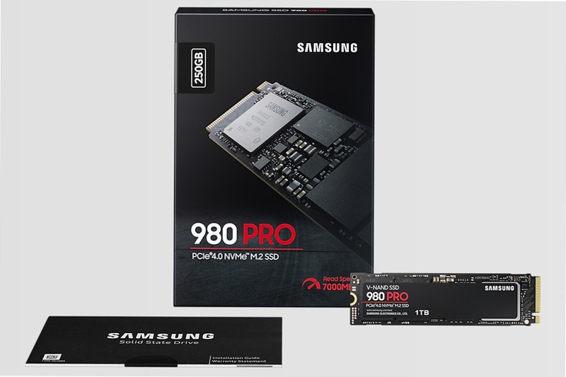 980 PRO NVMe M.2 SSD 250GB - Velocità e Performance Interno