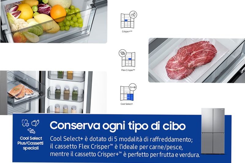 Frigorifero 4 Porte Samsung RF65DG960ESREF