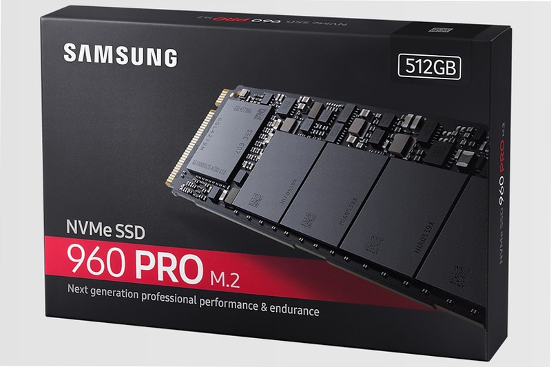 Samsung SSD 960 PRO M.2 NVMe 512GB PCIe 3.0