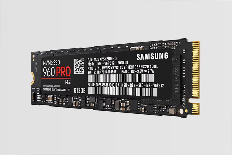Samsung SSD 960 PRO M.2 NVMe 512GB PCIe 3.0