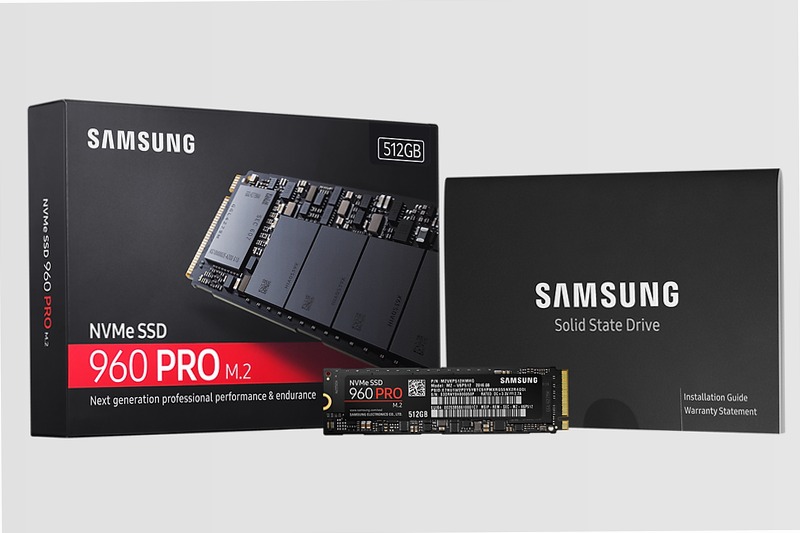 Samsung SSD 960 PRO M.2 NVMe 512GB PCIe 3.0