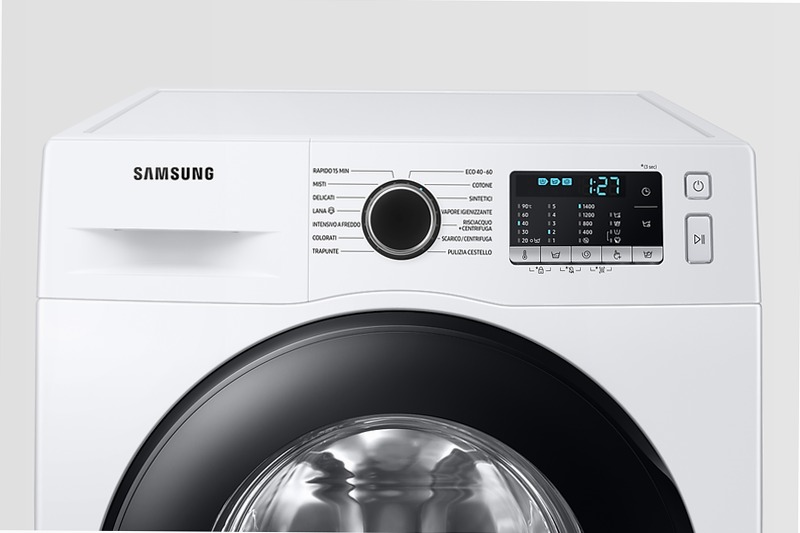 Lavatrice Serie 5000T Crystal Clean WW80TA046AE | Samsung Italia 8kg Bianco