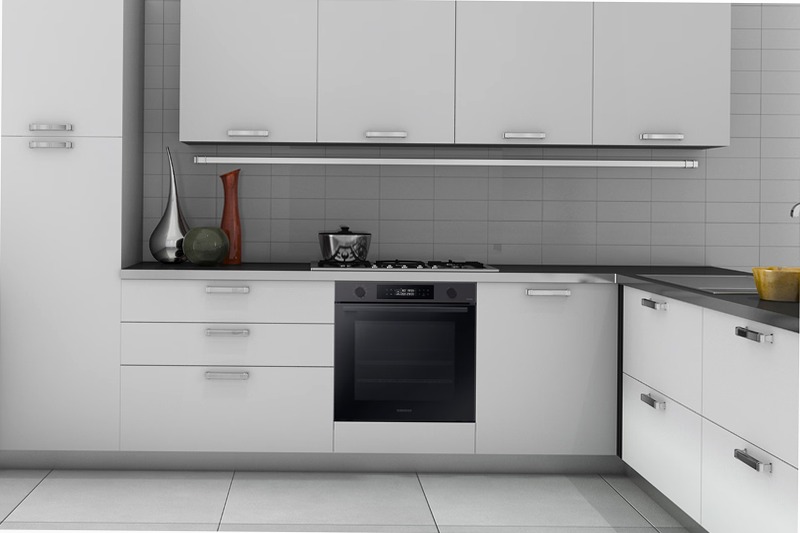 Forno Samsung Dual Cook Serie 4 76L NV7B4440VBB 76 A