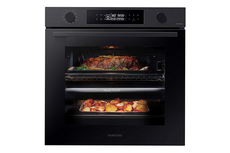 Forno Samsung Dual Cook Serie 4 76L NV7B4440VBB A