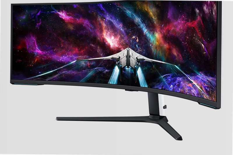 Monitor Gaming Odyssey Neo G9 da 57'' Dual UHD Curvo Beige