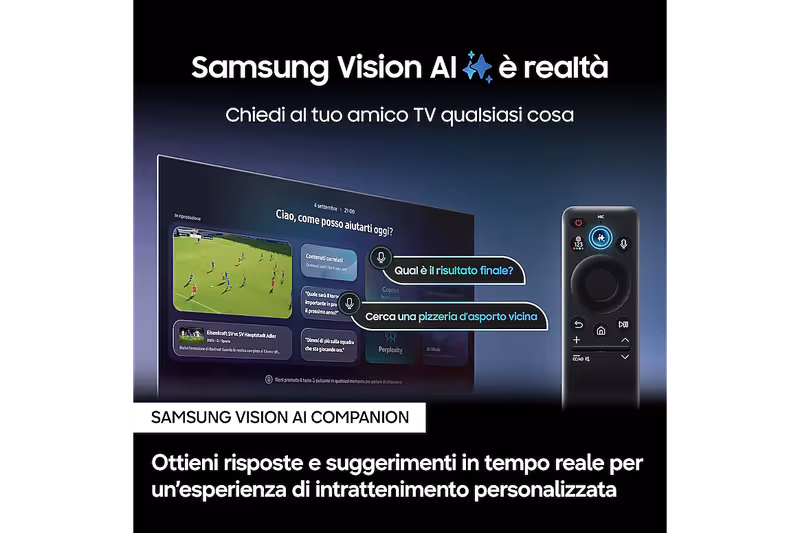 50" Neo QLED QN90F 4K Vision AI Smart TV Nero